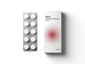 Hydroxychloroquine (HCQ) 200mg ea. 10 Pills/pk (1 Strip) FK